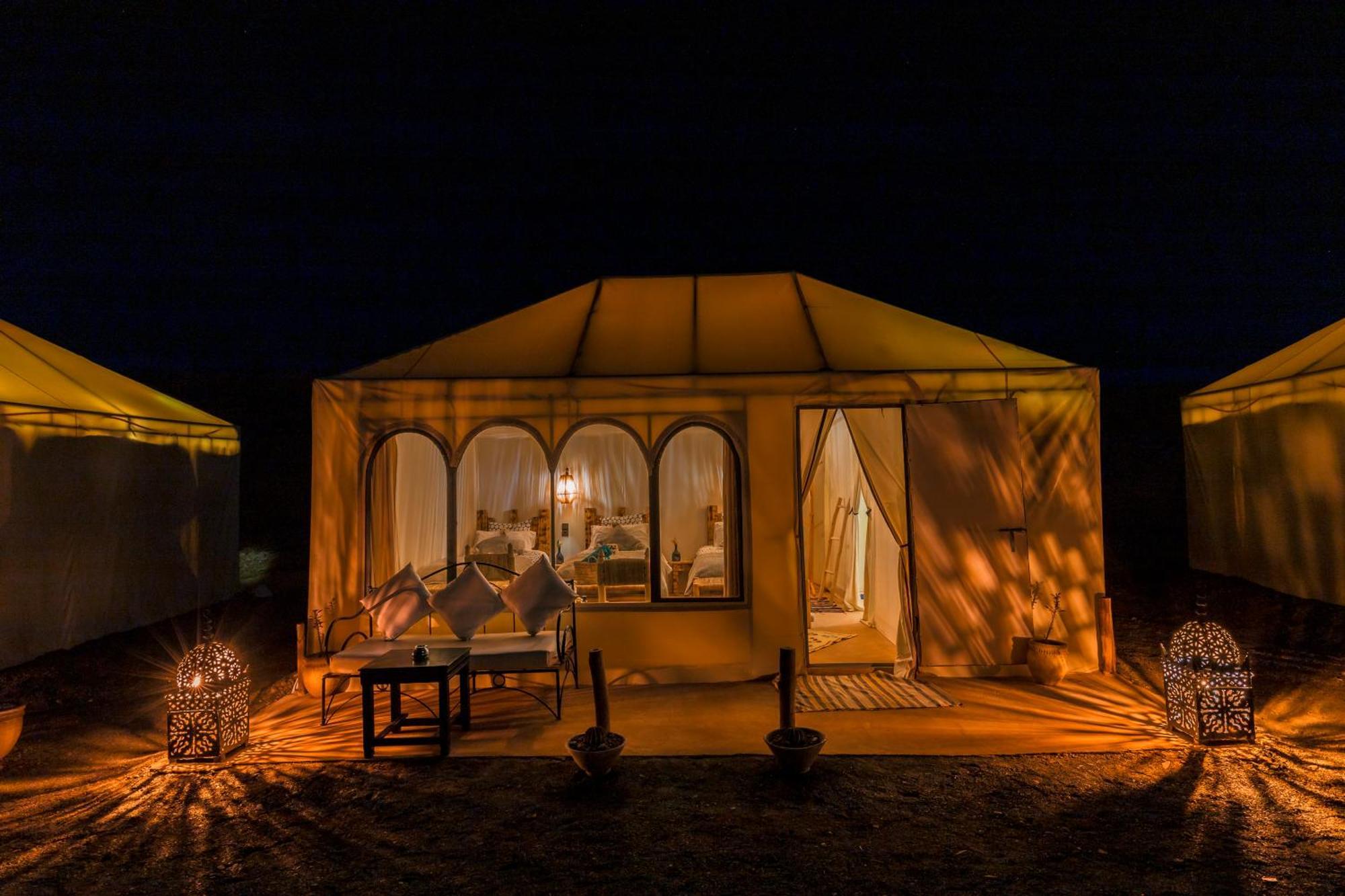 Soleil Camp & Camel Trekking Hotel Merzouga Bagian luar foto